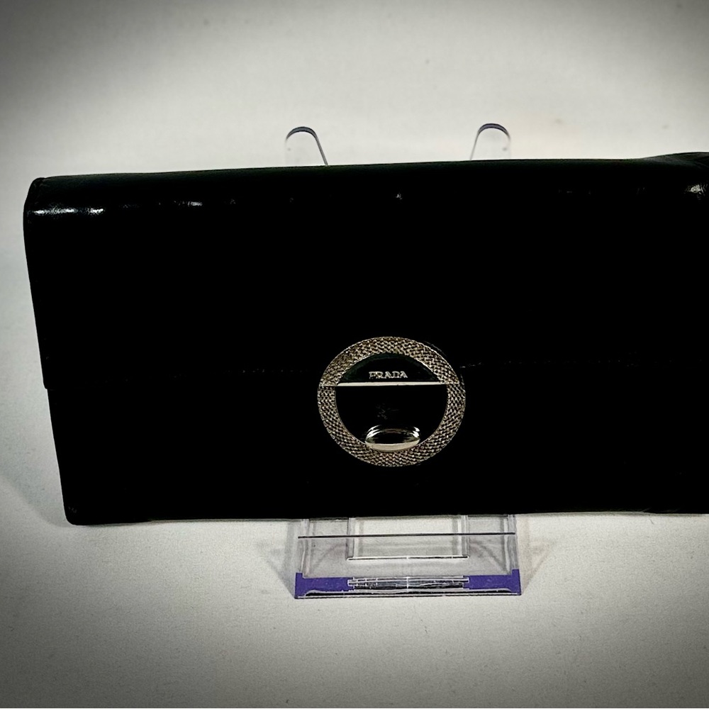 PRADA  black patent leather‎ buttery soft Great used condition - Picture 2 of 10